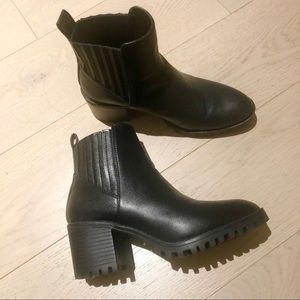 Zara Mid-Heel Ankle Boots